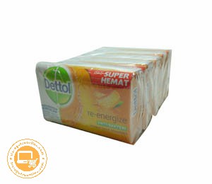 DETTOL RE-ENERGICE BANDED 5X100GR