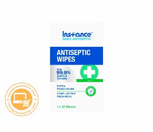 INSTANCE ANTISEPTIC WIPES BOX 1X10'S