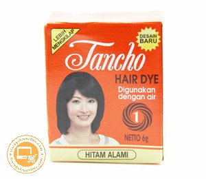 TANCHO HAIR DYE NO.1 NAT BLACK 6 GR