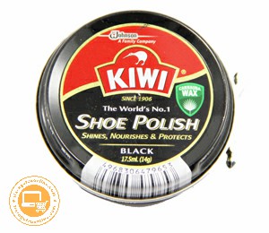 KIWI SHOE POLISH BLACK 17.5 ML