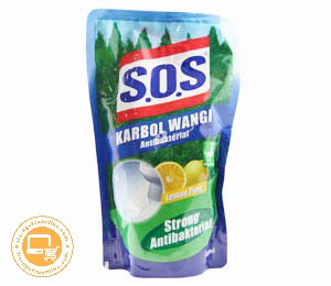 KARBOL WANGI SOS LEMONPINE RF 700 ML