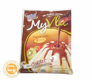 NUTRIJELL MYFLA COKLAT 63 GR