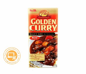 S&B GOLDEN CURRY MILD 92 GR