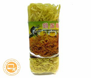 MIE TELOR LEBAR CAP IKAN CUCUT 200 GR