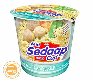 SEDAAP MIE BASO SPESIAL CUP 77 GR