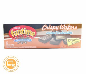 DELFI FUNTIME C.WAFERS CHOCO 100 GR