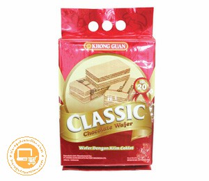 KHONG GUAN CLASSIC WAFER CHOC 350 GR