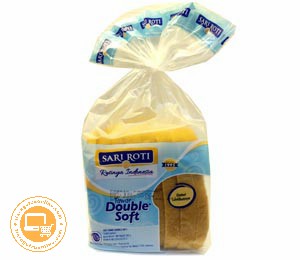 ROTI TAWAR DBL SOFT SARI ROTI 360 GR