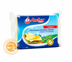 ANCHOR CHEDDAR CHEESE SLICES 200 G
